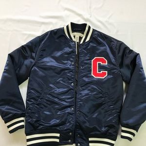 NWT H&M “C” Varsity Jacket Sz Small NWT Blue White Red